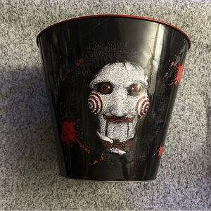 Saw X Movie XL Souvenir Popcorn Tin Bucket Regal Exclusive Jigsaw Billy